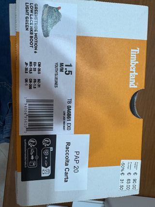 Timberland Scarpe Bambino GREENSTRIDE MOTION 6