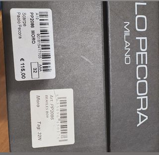 Stivaletti bimbo in pelle marrone brand Pecora