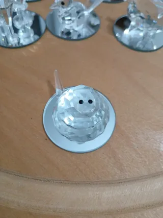 Serpente in cristallo vintage