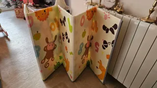 Alfombra Bebe Acolchada Plegable 200x180cm