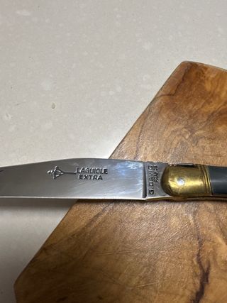 Coltello Laguiole Forgiato 12cm Originale veritabl