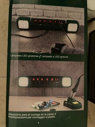 PARKSIDE Lampada Lavoro LED con Presa Multipla