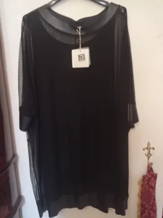 Abito elegante due pezzi bordato