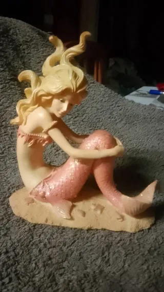 Figura Sirenita Rosa
