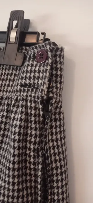 Gonna vintage a quadri misura 46