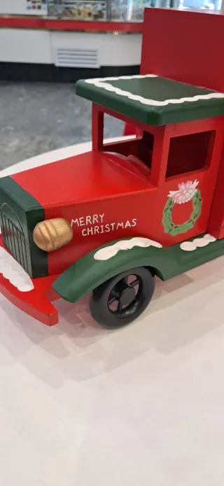 Trenino Avvento Natale Rosso