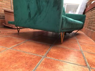 Sofá Cama Vintage Terciopelo 3 Plazas