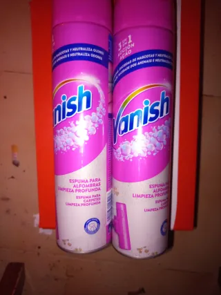 Vanish Schiuma Pulizia Tappeti 3 in 1