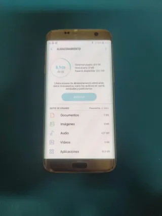 Samsung Galaxy S7 Edge Plata/Negro