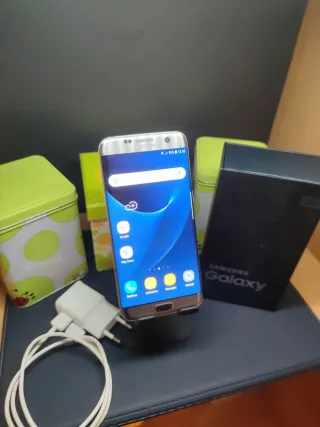 Samsung Galaxy S7 Edge Plata/Negro