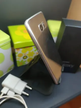 Samsung Galaxy S7 Edge Plata/Negro