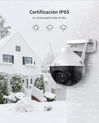 Cámara Exterior Ezviz C8W 2K 360º WIFI