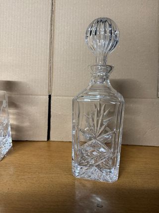 RCR Set 3 Bottiglie Cristallo Cognac/Whisky