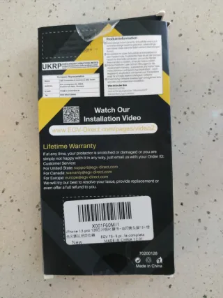 Cristal Templado EGV iPhone 13 Pro