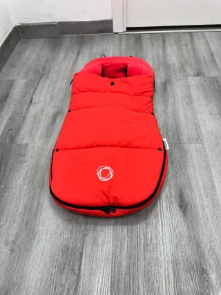 Saco Bugaboo Invierno Carrito Bebé Rojo