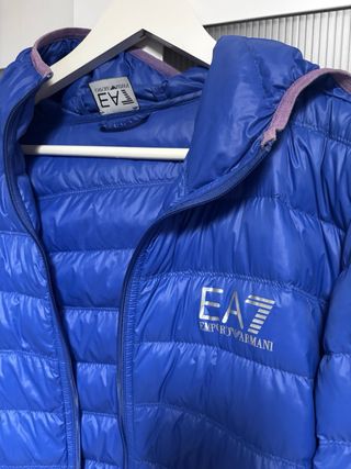 Plumas Ligero Emporio Armani Azul