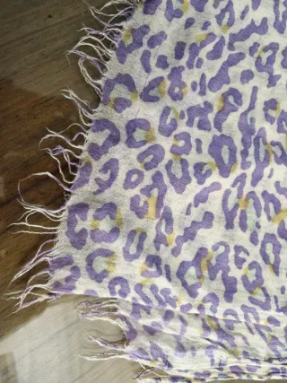 Pañuelo estampado animal print