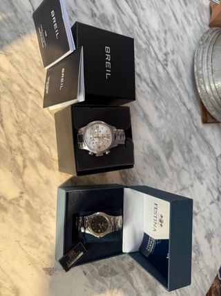 2 Orologi Breil e Festina.