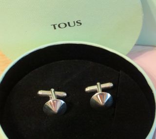 GEMELOS DE PLATA DE TOUS. LEY 925 milesimas