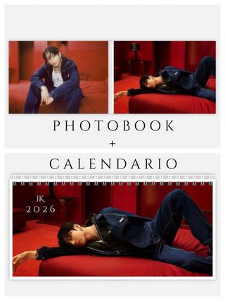 Calendario y Photobook Jung Kook BTS 2026