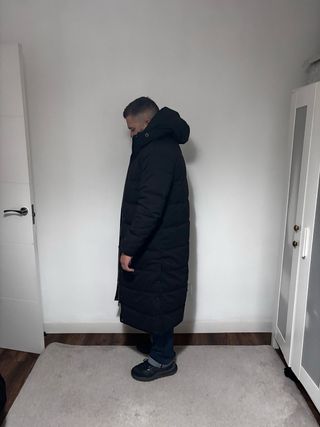 Chaqueta larga Orcelly negra