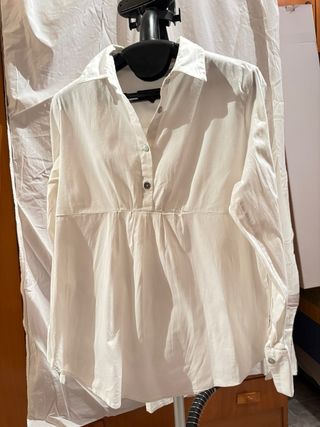 Camisa premamá blanca