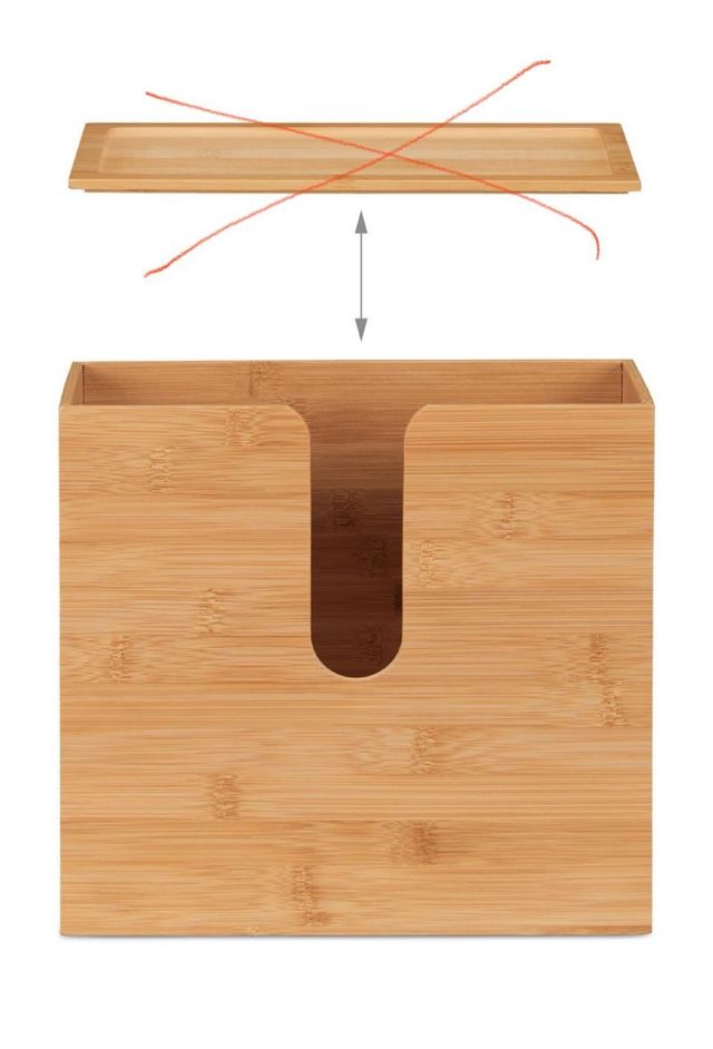 Relaxdays Dispensador Papel Secamanos sin tapa