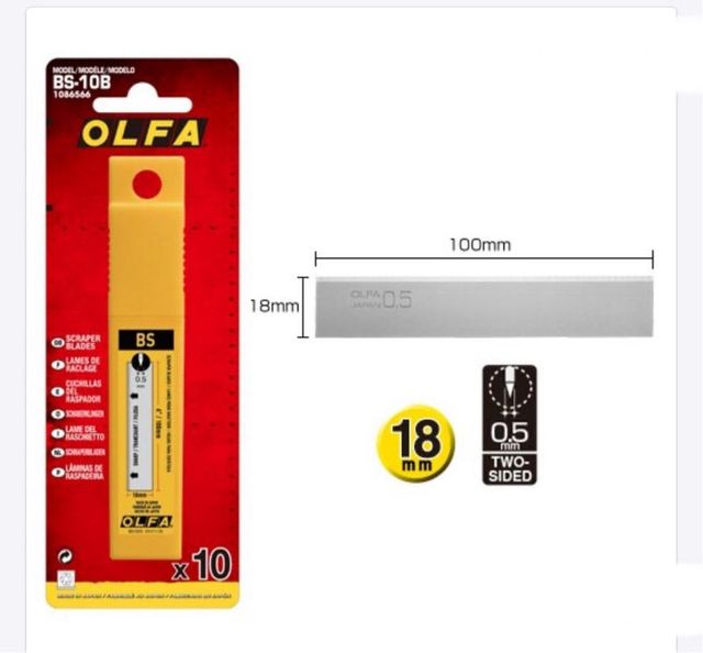 Cuchillas OLFA BS-10B x10