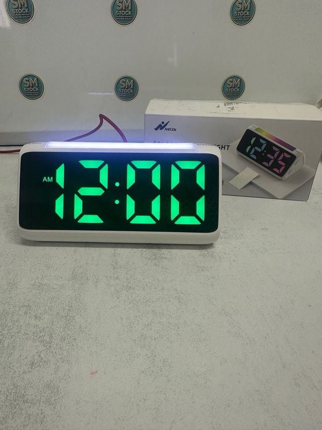 Despertador Digital Netzu con Luz LED