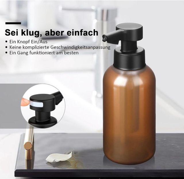 Dispensador jabón automático espuma sensor