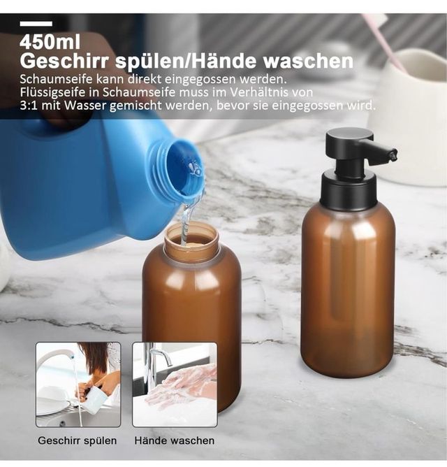 Dispensador jabón automático espuma sensor