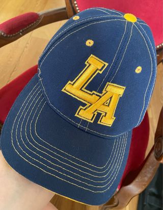 Berretto Los Angeles blu e giallo