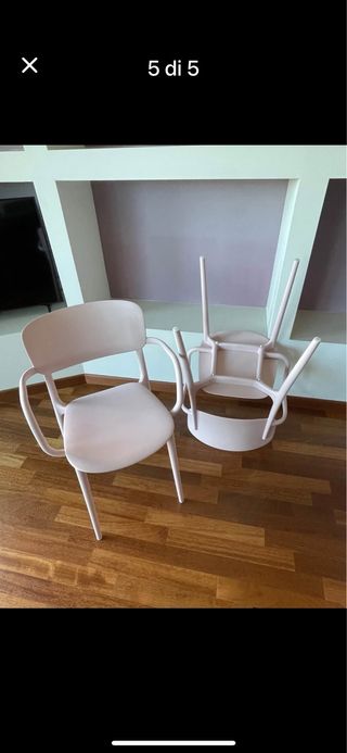 Tavolo e 2 sedie Calligaris