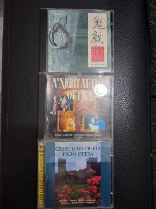 Lote 3 CDs Ópera Clásica