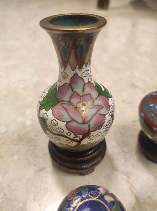 Set Vasetti Cloisonné