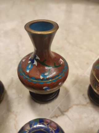 Set Vasetti Cloisonné