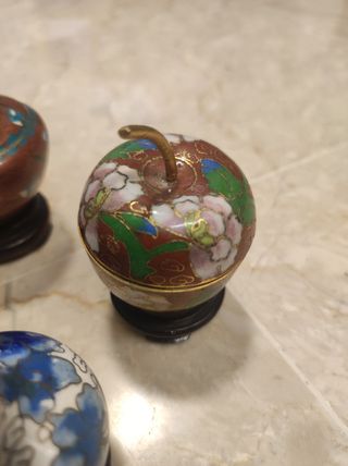 Set Vasetti Cloisonné