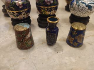 Set Vasetti Cloisonné