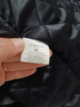 Chaqueta de piel corte americana hombre