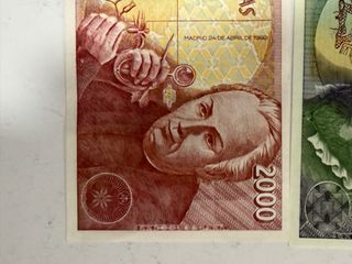 2 Banconote Pesetas Spagna 1000 e 2000