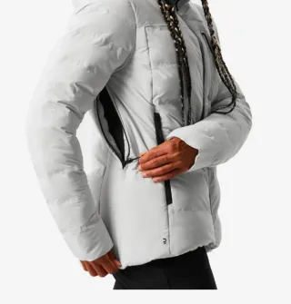 Chaqueta acolchada impermeable mujer