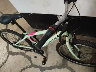 Bicicleta Wader 24 Turquesa Poco Uso