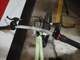 Bicicleta Wader 24 Turquesa Poco Uso