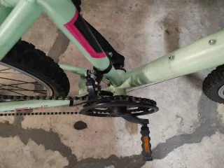 Bicicleta Wader 24 Turquesa Poco Uso