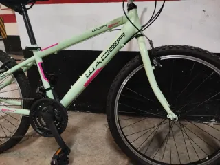 Bicicleta Wader 24 Turquesa Poco Uso