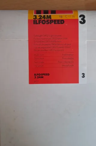 Carta fotografica ILFORD 18x24 cm 25 fogli