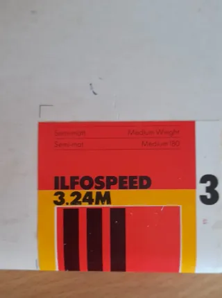 Carta fotografica ILFORD 18x24 cm 25 fogli