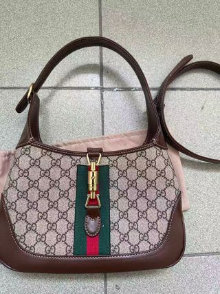 Bolso Gucci Marrón y Verde