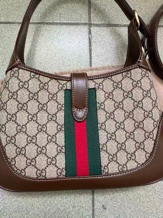Bolso Gucci Marrón y Verde