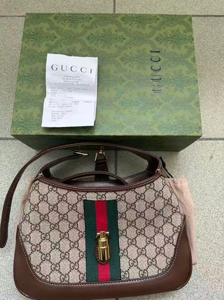 Bolso Gucci Marrón y Verde